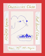 Nov. 15th / Ceramic Pet Bowl Class