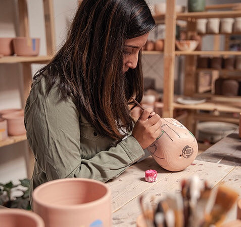 Cameras + Coffee: Paint a Mug Session