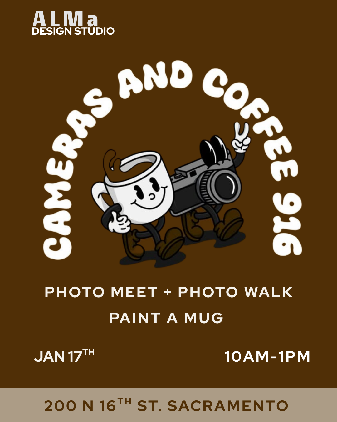 Cameras + Coffee: Paint a Mug Session