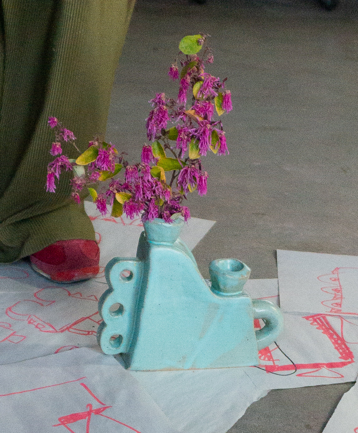 Double Laguna Vase