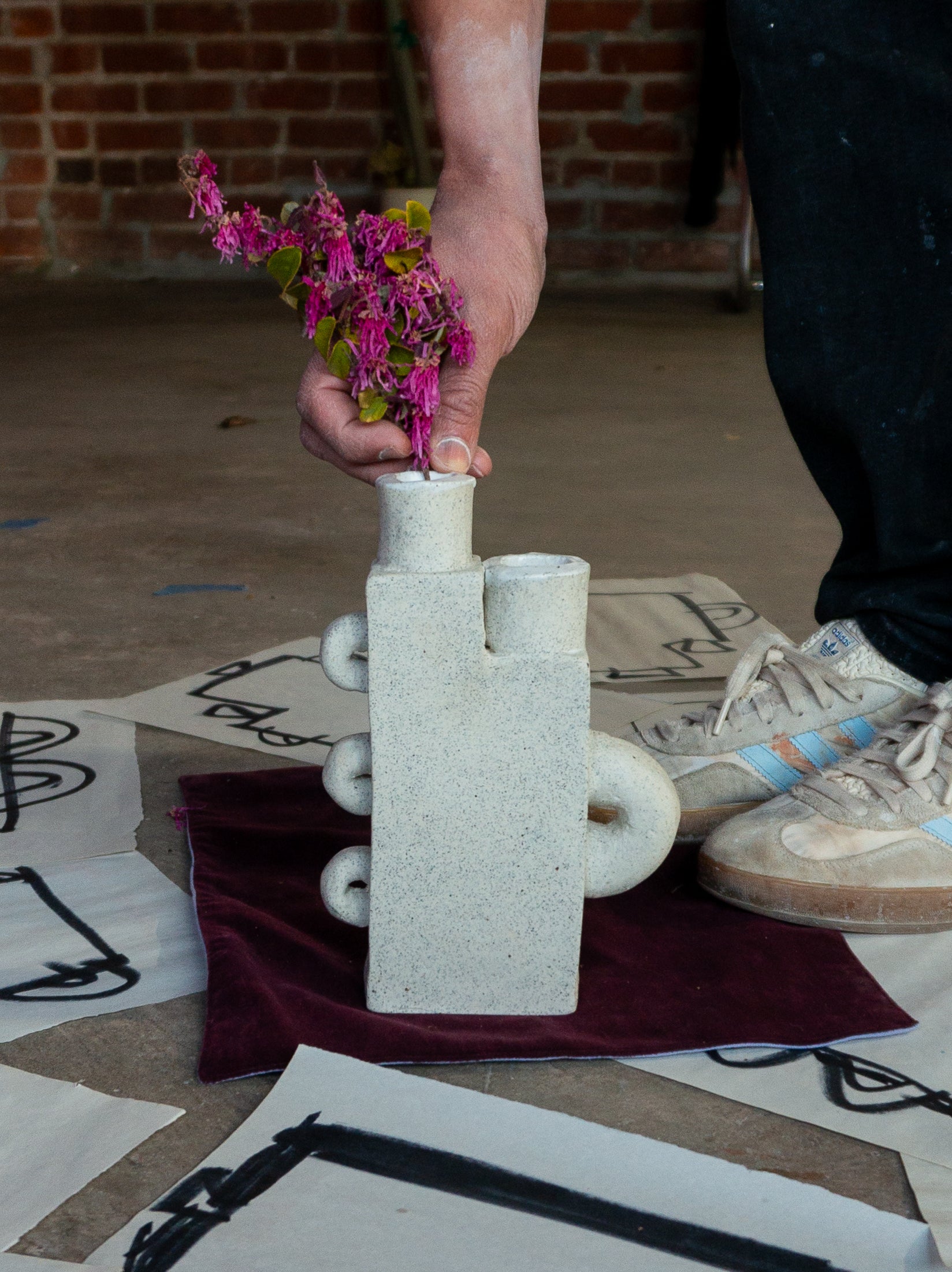 Hoop Piedra Vase