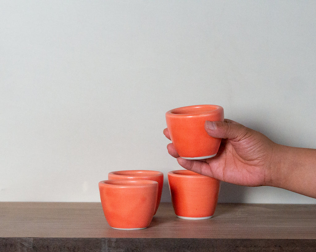 Espresso Cup- Guava Glaze