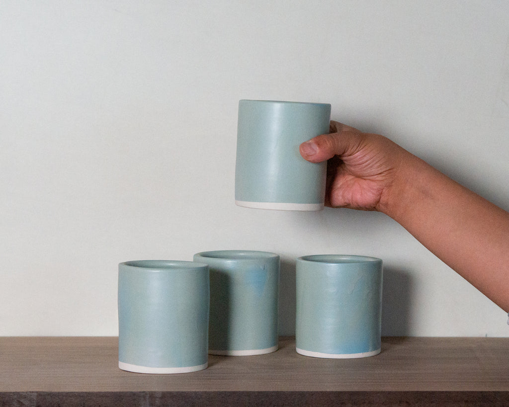 Square Tumbler - Cielito Lindo Glaze