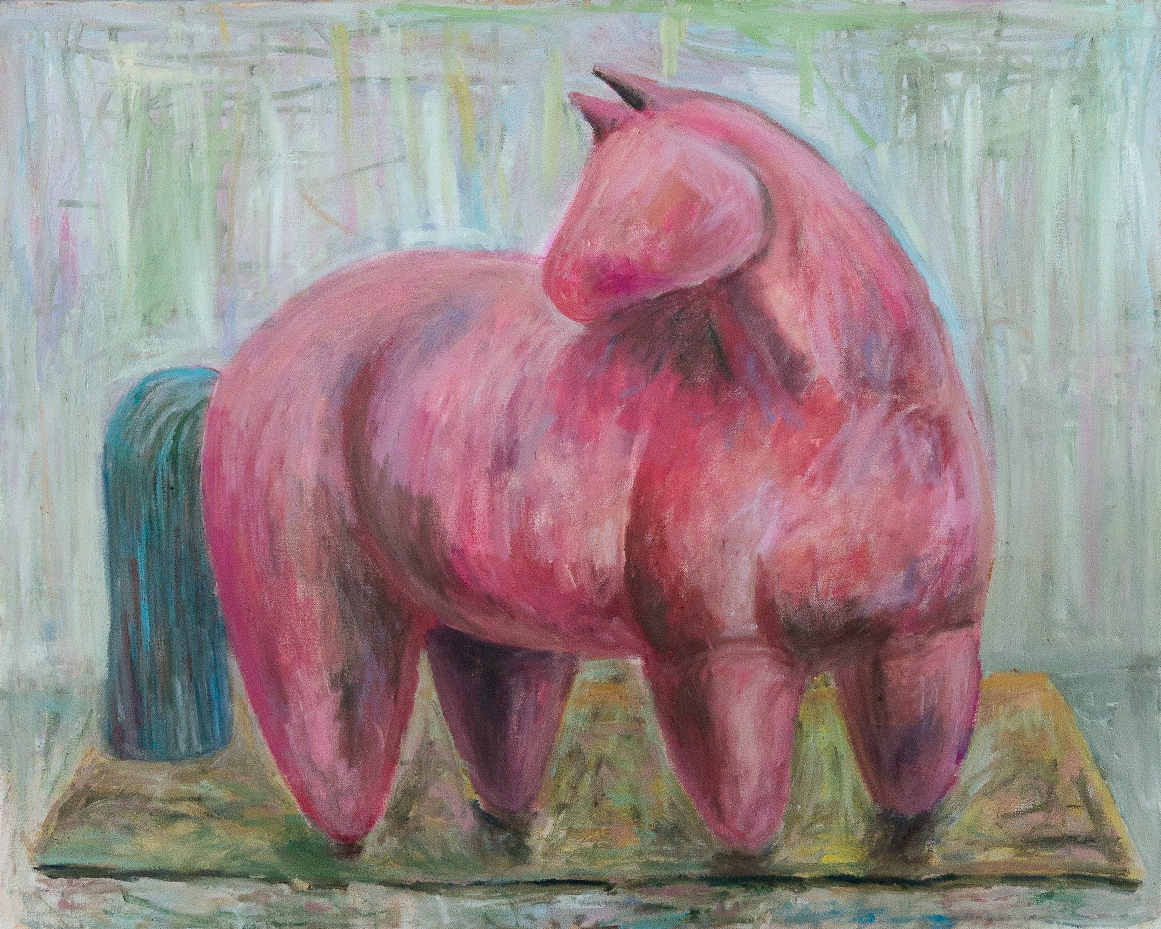 Luis Magaña- Pink Caballo