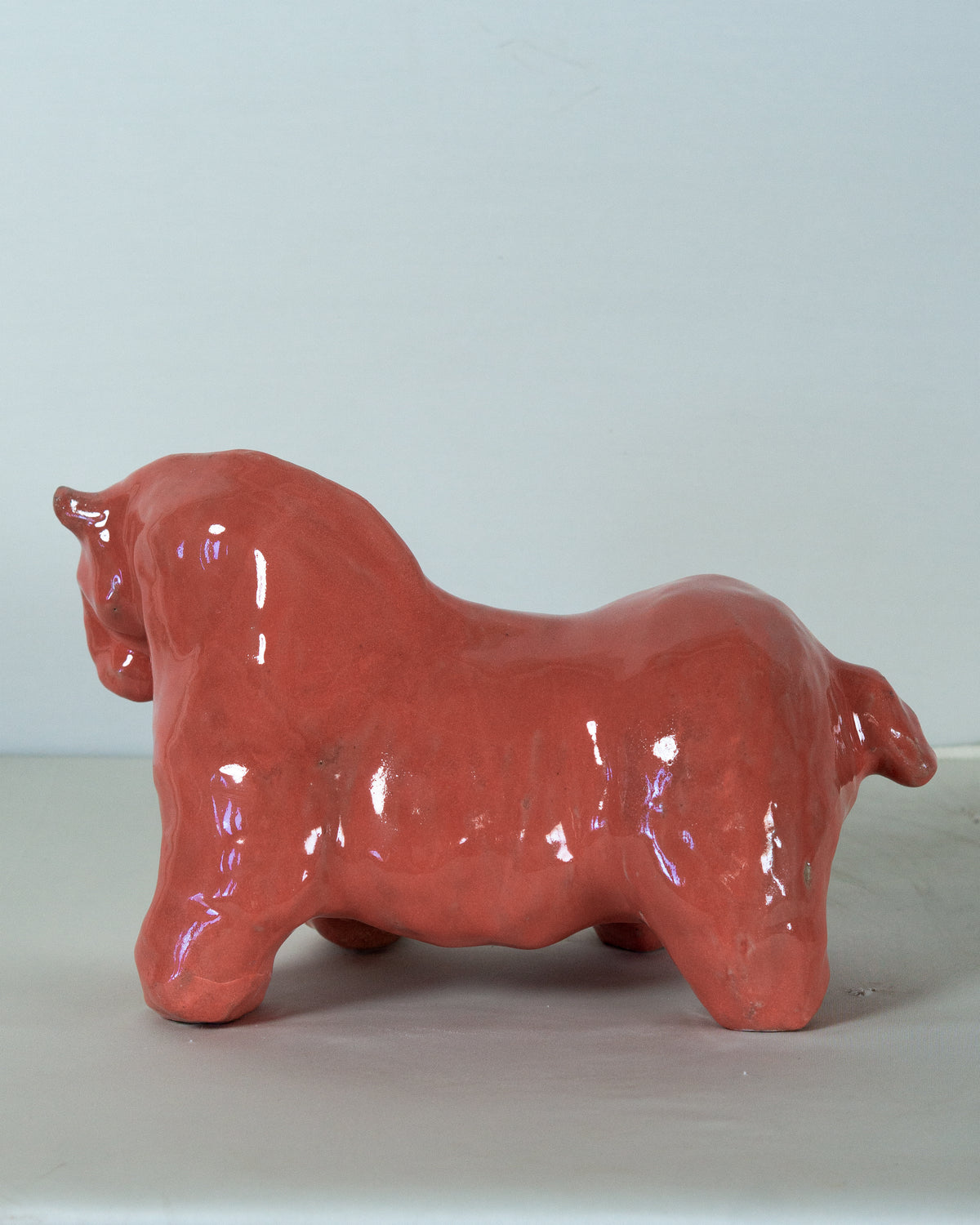 New: Tangerine, Horse Sculpture