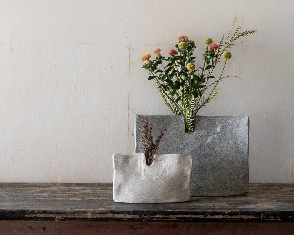 Stone Huipil Vase