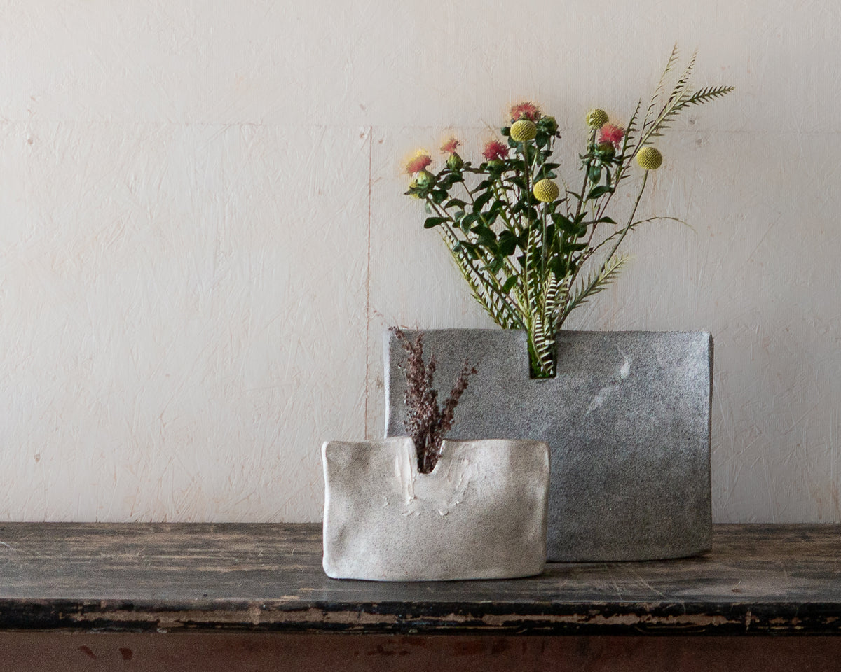 Stone Huipil Vase