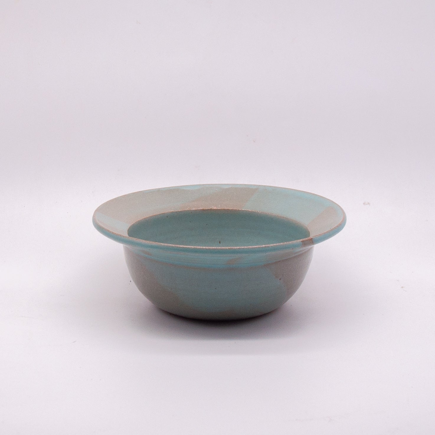 Janitzio Series: Flared Rim Soup Bowl in Laguna Glaze
