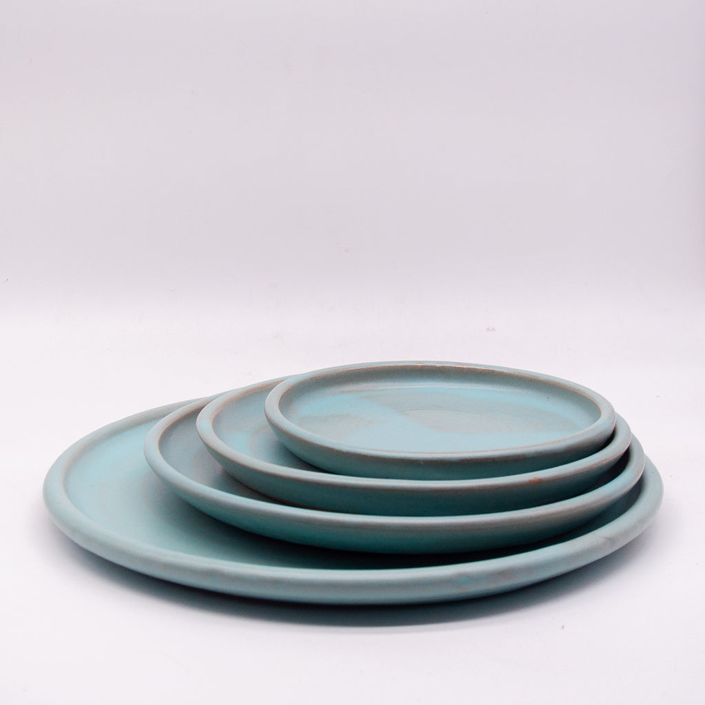 Janitzio Series: Dessert Plat in Laguna Glaze