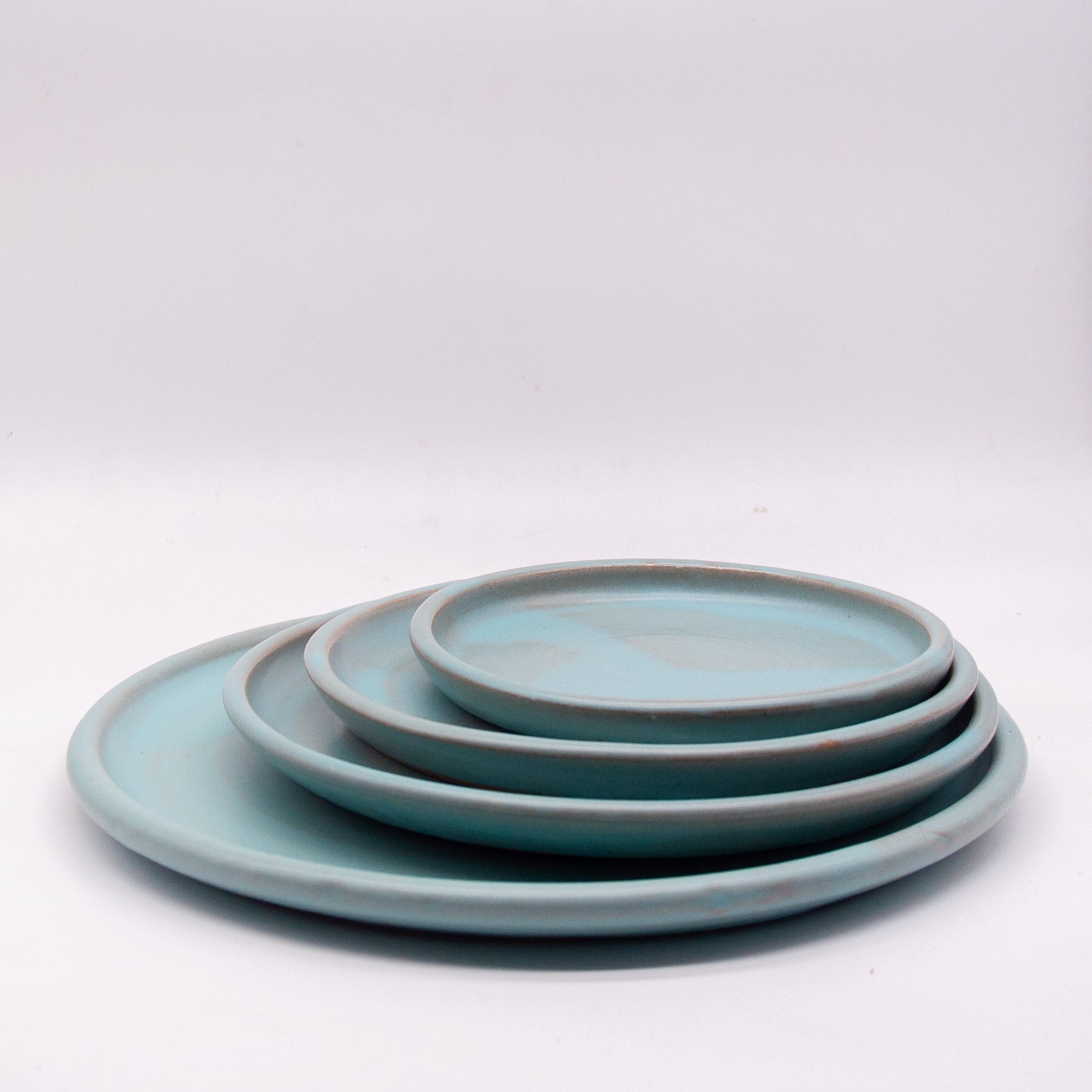 Janitzio Series: Dessert Plat in Laguna Glaze