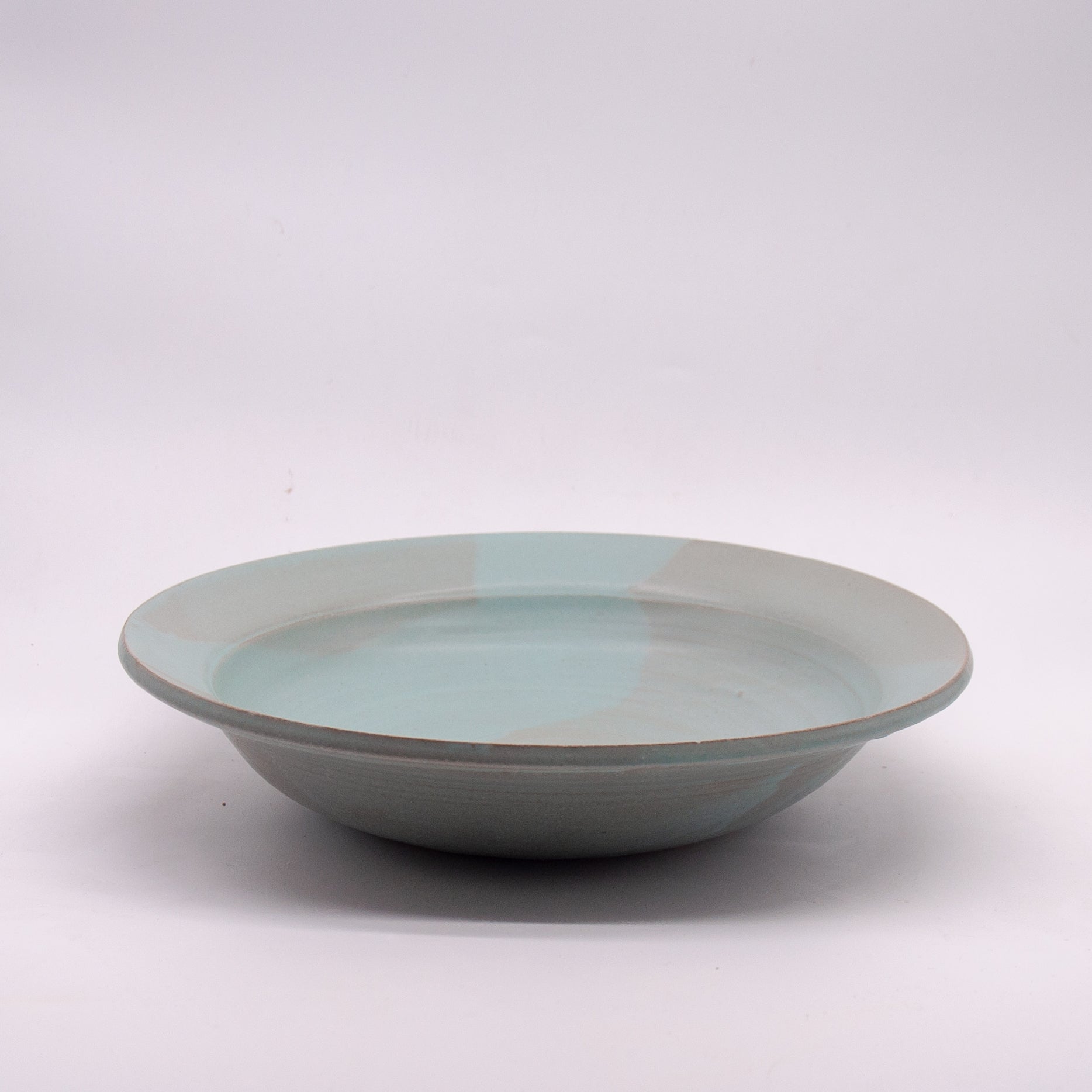 Janitzio Series: Flared Rim Coup Bowl in Laguna Glaze