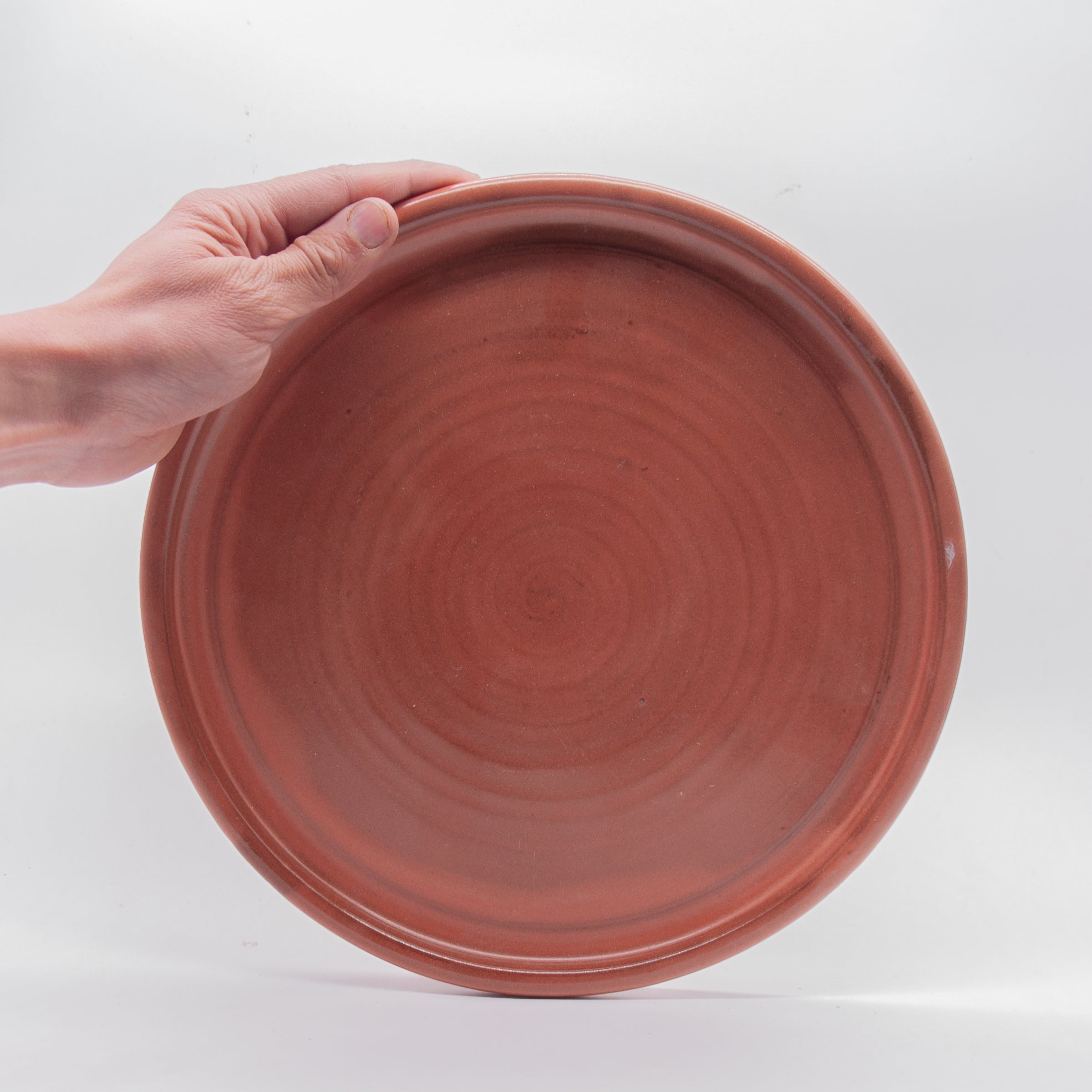 SALE Round Serving Platter Copper