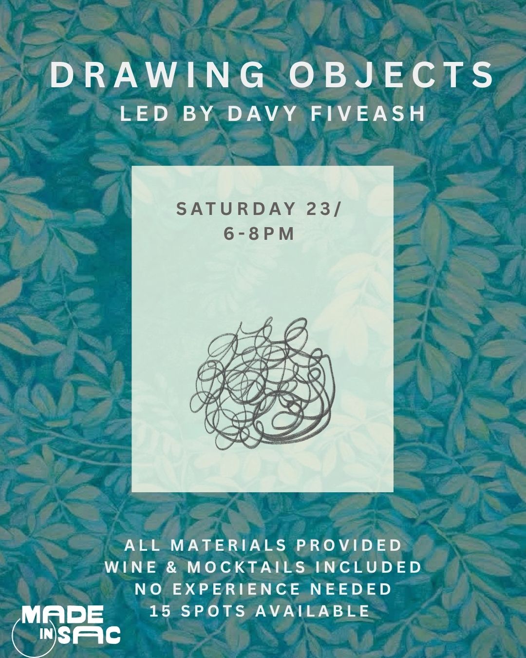 Still Life Sketch: Drawing the Objects of Made in Sac
