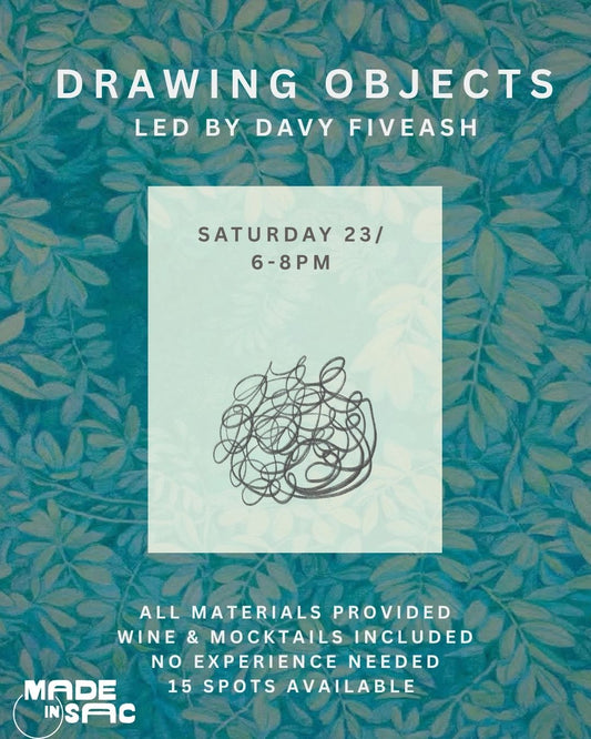 Still Life Sketch: Drawing the Objects of Made in Sac