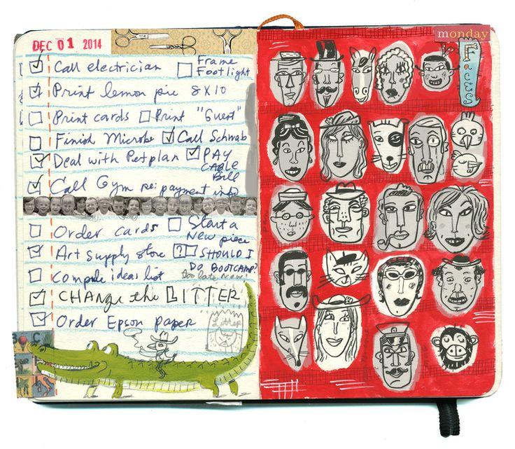 Nov. 22nd / Creative Journaling: Sketch & Archive