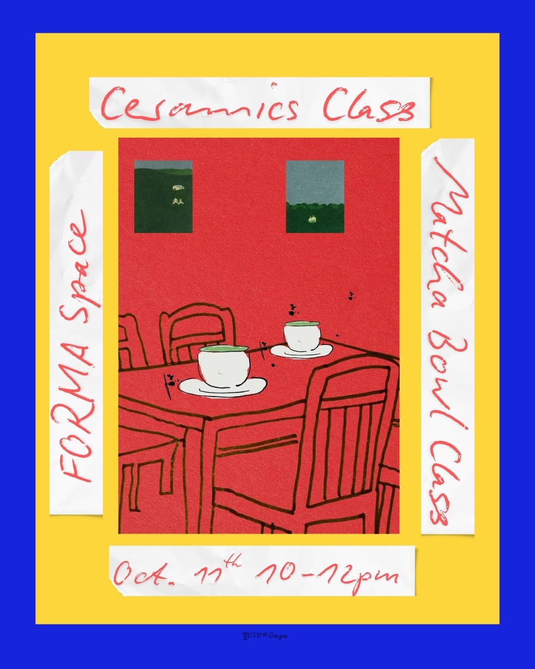 Oct. 11th / Matcha Bowl Ceramics Class