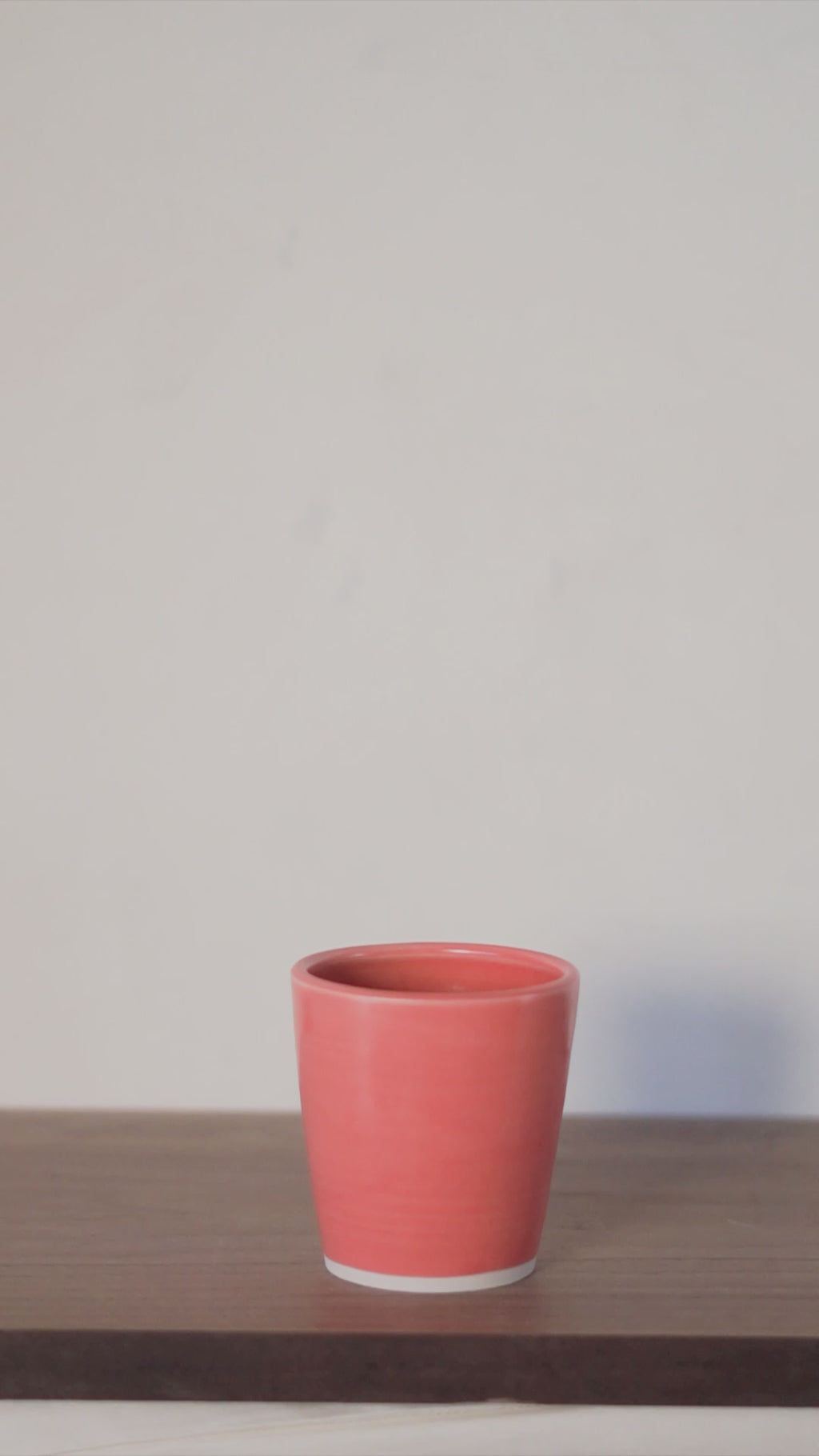 Flared Tumbler - Guava Glaze