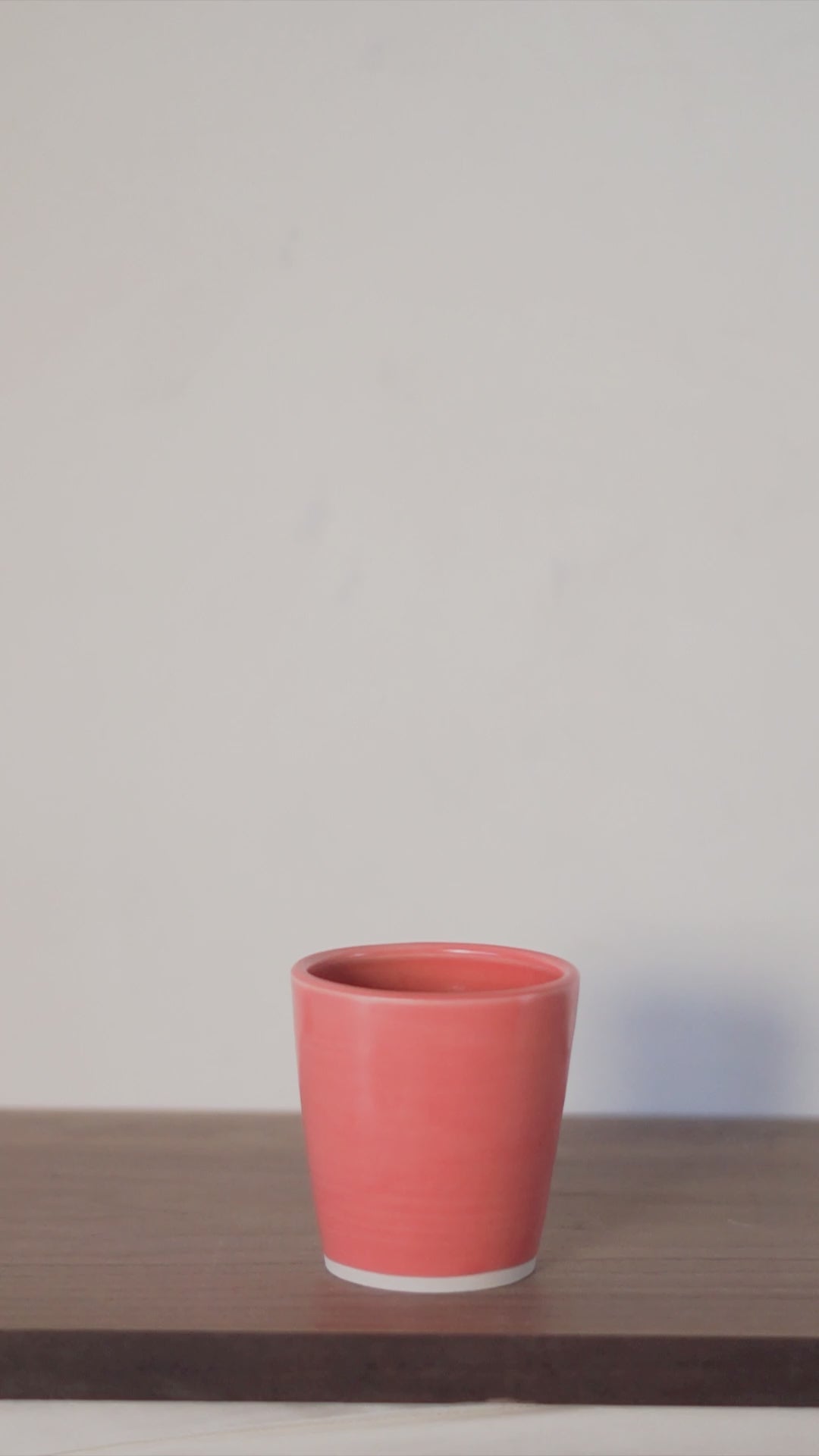 Flared Tumbler - Guava Glaze