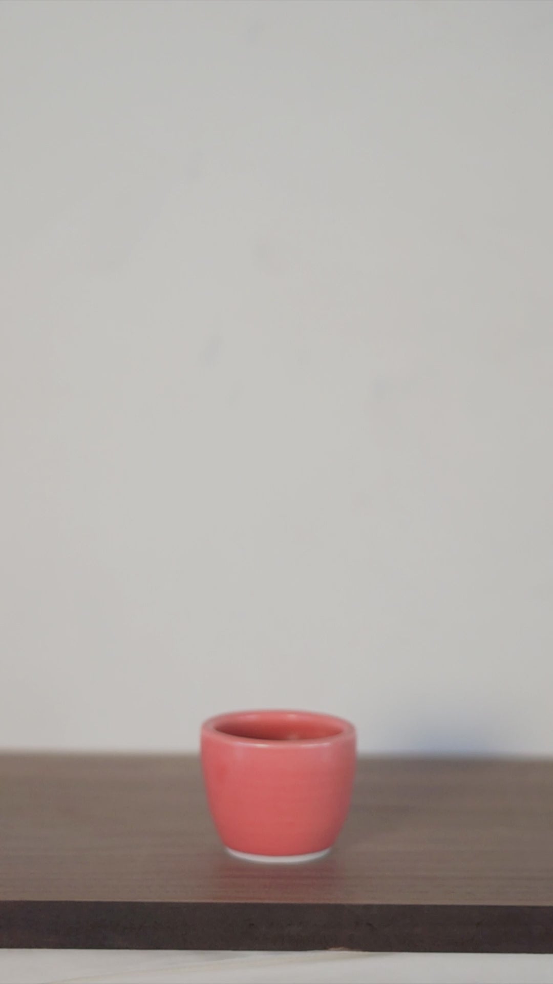 Espresso Cup- Guava Glaze