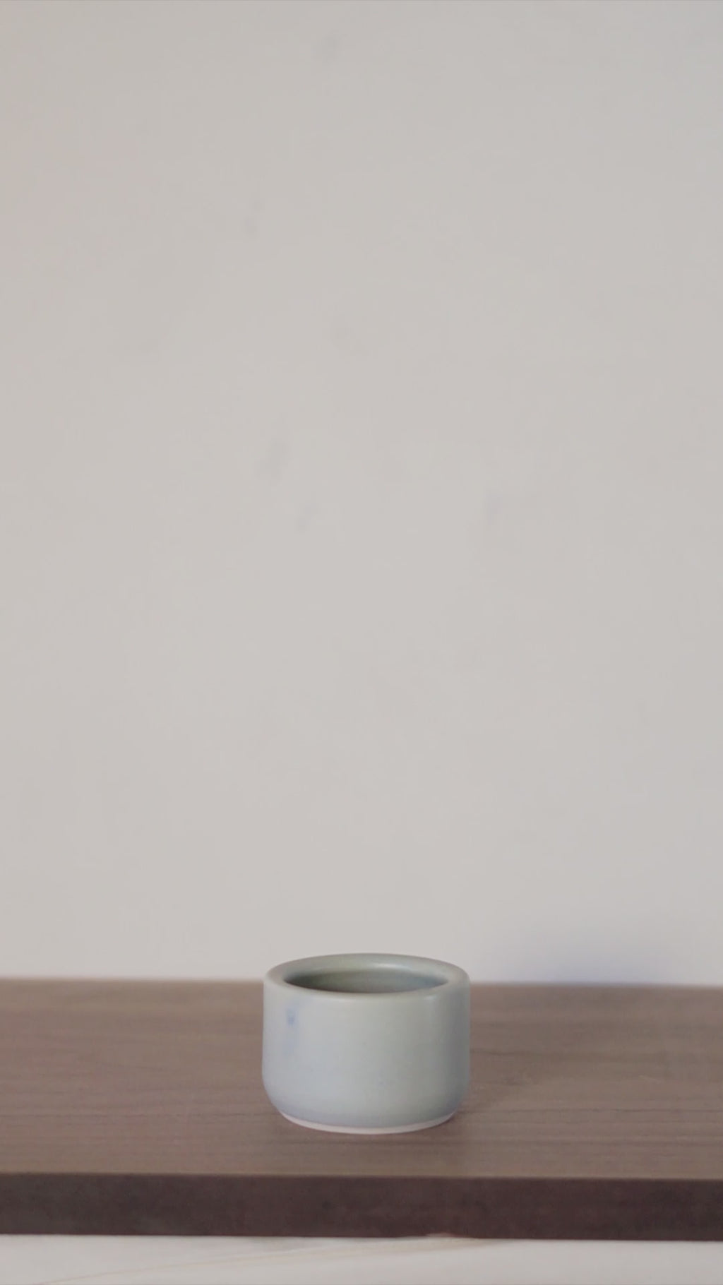 Square Espresso Cup- Cielito Lindo Glaze