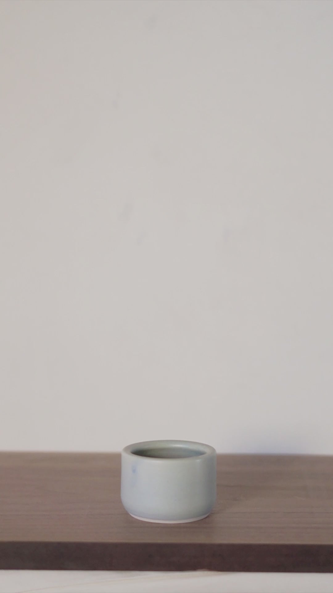Square Espresso Cup- Cielito Lindo Glaze